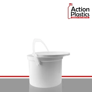 2,5 Litre Standard White Complete Bucket