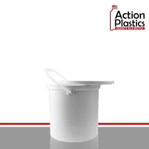 2 Litre Standard White Complete Bucket