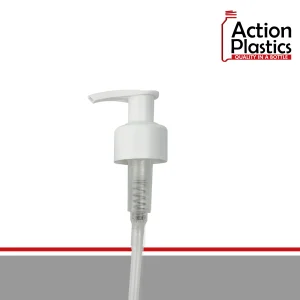 LOTION PUMP 24.410 WHITE SMOOTH