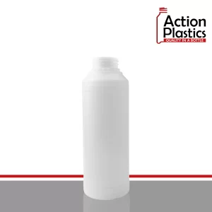 Standard Round HDPE 500ml Bottle